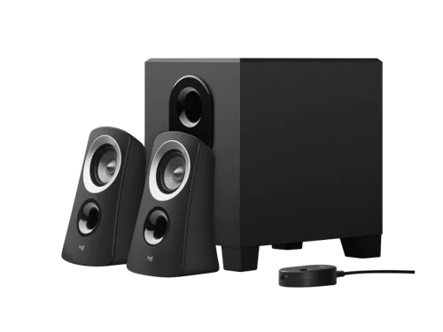 Logitech Speaker System Z313 2.1 Channels 25 W Pc Black 50 W Wired 980-000413