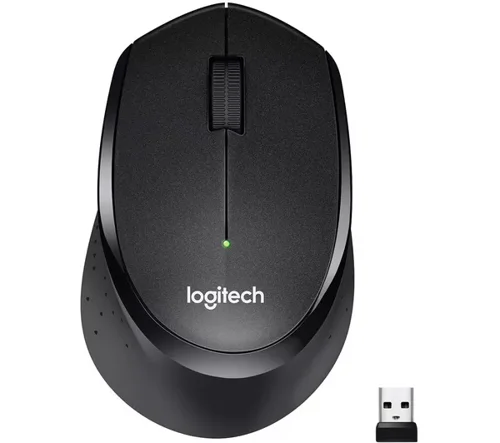 Logitech M330 Silent Plus Right-Hand Optical RF Wireless 1000 DPI Black 910-004913