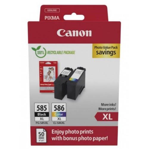 Canon PG-585XL/CL-586XL PHOTO VALUE - 6204C005 Print Pack CAPG585XL/CL586XLPVP