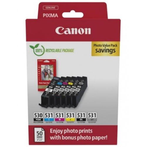 Canon PGI-530/CLI-531 PGBKMGY PHOTO VALUE - 6117C004