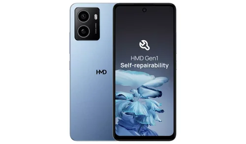 HMD Pulse 6.56 Inch Unisoc T606 Dual SIM 4GB RAM 64GB Storage Android 14 Atmos Blue Mobile Phone