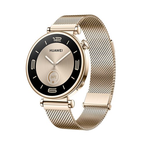 Huawei Watch GT4 1.32 Inch AMOLED 41mm Digital Gold Milanese Strap