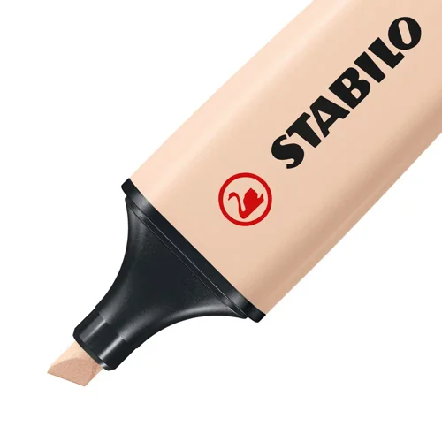 STABILO BOSS ORIGINAL NatureCOLORS Highlighter Text Marker Assorted Colours Mud green Earth green Warm grey Sienna Umber & Beige (Pack 6) - 70/6-2-2