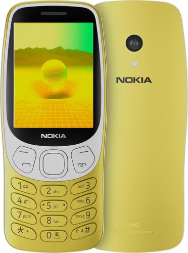 Nokia 3210 TA-1618 2.4 Inch 4G Dual SIM 64MB RAM 128MB Storage Y2K Gold Mobile Phone