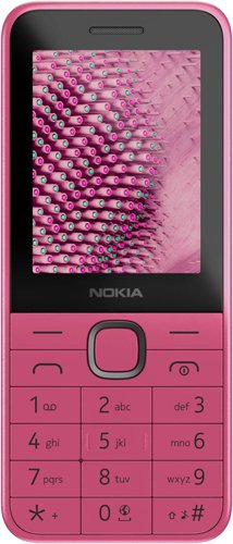 Nokia 225 TA-1610 2.4 Inch 4G Dual SIM 64MB RAM 128MB Storage Pink Mobile Phone