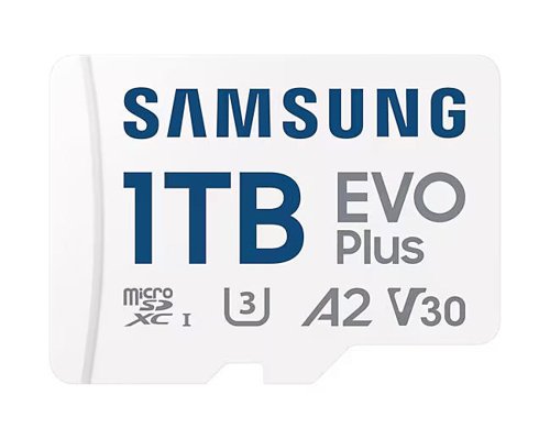 Samsung Evo Plus MB-MC1T0S 1TB UHS-I MicroSDXC Memory Card and Adapter