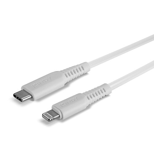 MAXCase USB-C to Lightning cable 1 metre (White)