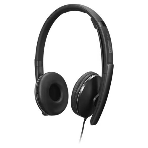 Lenovo Gen 2 Wired Active Noise Cancellation Microsoft Teams Headset