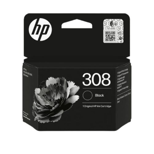 HP No 308 Black Ink Cartridge - 7FP21UE