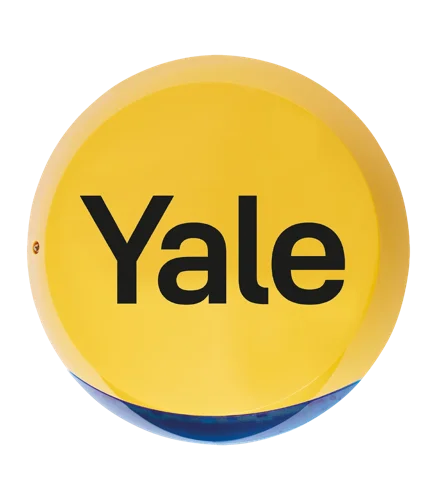 Yale External Siren - 104dB Siren; Tamper Alerts; Battery Back Up; Sync Alarm Range