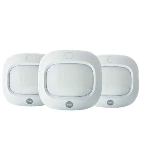 Yale Pet Friendly Motion Detector 3 Pack - Wireless; 200m Range; Intruder and Sync Alarm Accessory