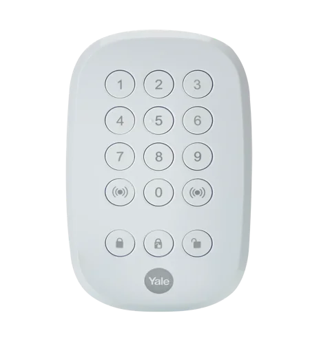 Yale Keypad - Wireless; 200m Range; Intruder and Sync Alarm Accessory