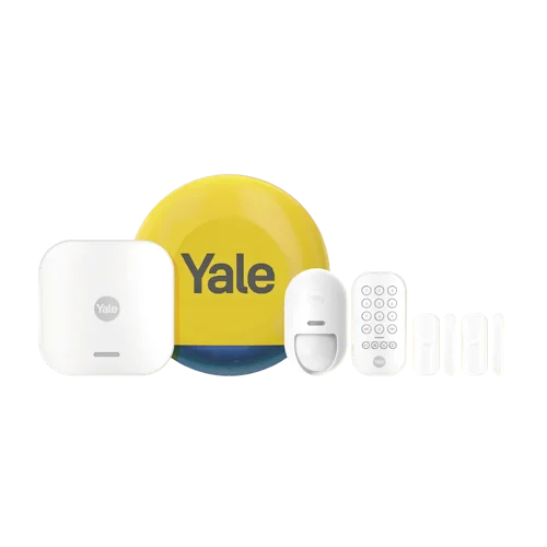 Yale Smart Alarm Starter Kit 1- Alarm Hub; Live Siren; Motion Detector; 2x Door / Window Contacts etc.