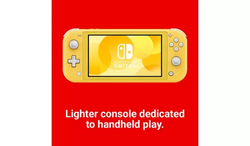 Nintendo Switch Lite 5.5 Inch Touchscreen 32GB Yellow Portable Game Console