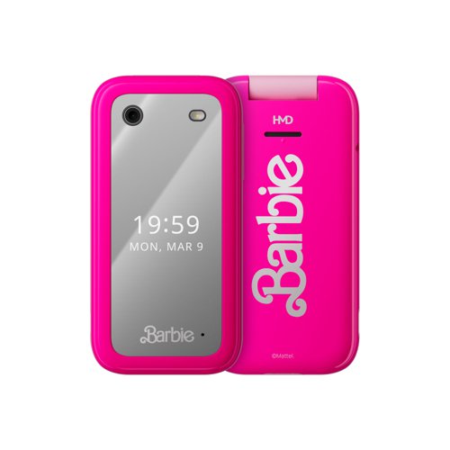 HMD TA-1681 2.8 Inch 4G 128MB Pink Barbie Flip Phone