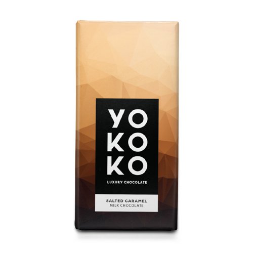 Yokoko Chocolate Bar Salted Caramel Milk Chocolate (Bar 100g) - 0401366