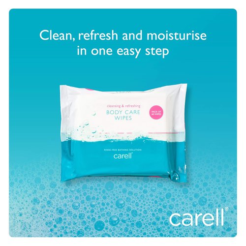 Clinell Carell Body Care 60 Wipes CBC60 | Gama Healthcare Ltd