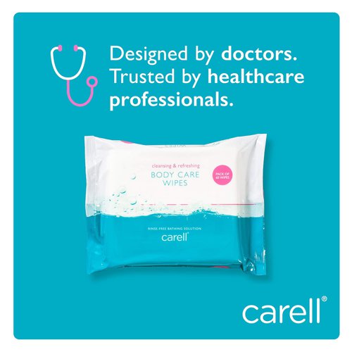 Clinell Carell Body Care 60 Wipes CBC60 | Gama Healthcare Ltd