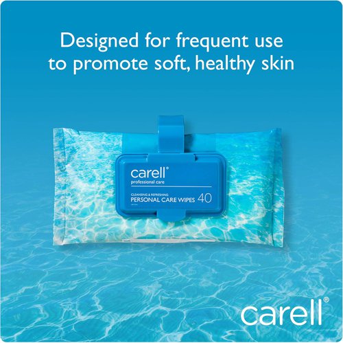 Clinell Carrell Personal Care Wipes (Pack of 40) CPP40 | Gama Healthcare Ltd