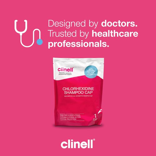 Clinell Chlorhexidine Shampoo Cap CHGSC1 | Gama Healthcare Ltd