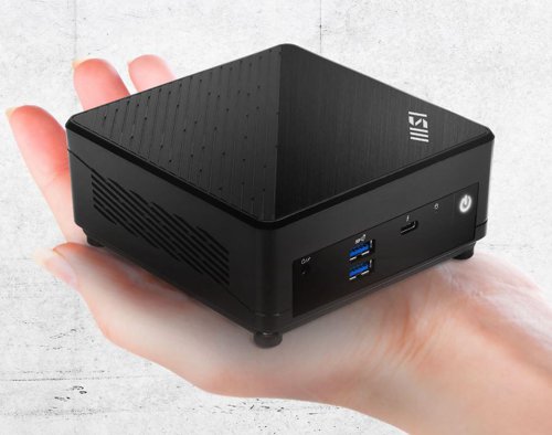 MSI Cubi 5 12M Intel Core i5-1235U Slim UK Barebone Windows 11 Home SFF Mini-PC