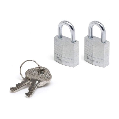 Masterlock 20mm Padlock Twin pack Aul