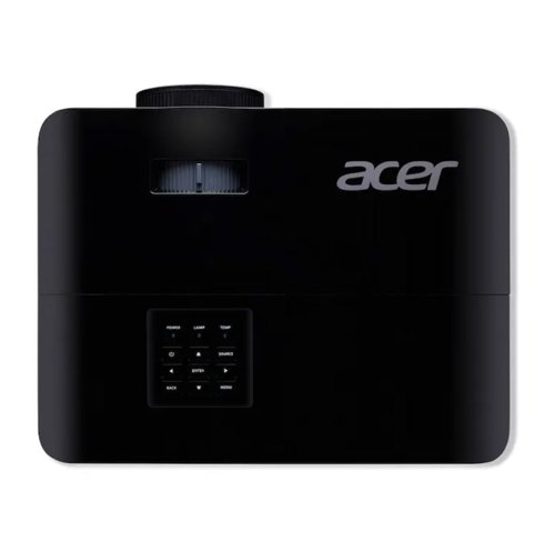 Acer X129H DLP 4800 ANSI Lumens 1024 x 768 XGA 3D Ready HDMI VGA USB-A Black Projector Digital Projectors 8AC10441952