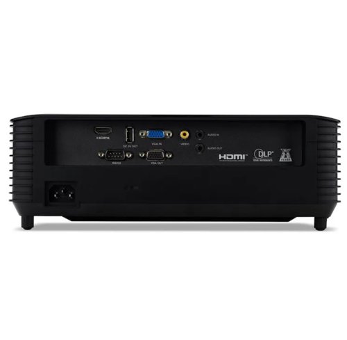 Acer X129H DLP 4800 ANSI Lumens 1024 x 768 XGA 3D Ready HDMI VGA USB-A Black Projector Digital Projectors 8AC10441952