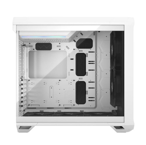 Fractal Design Torrent White Tempered Glass Clear Tint ATX PC Case