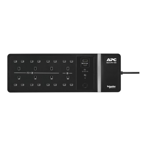 APC Back-UPS 1050VA 600W - 8x British BS1363A Outlets UPS Power Supplies 8APBE1050G2UK