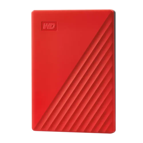 Western Digital My Passport 2TB USB-C Red External Solid State Drive  8WD10324148