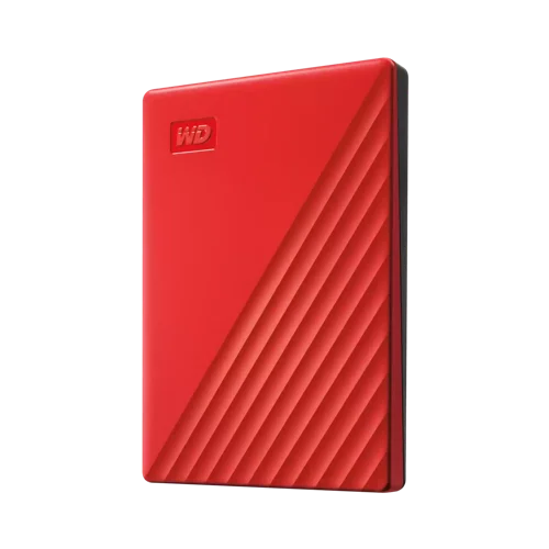 Western Digital My Passport 2TB USB-C Red External Solid State Drive  8WD10324148