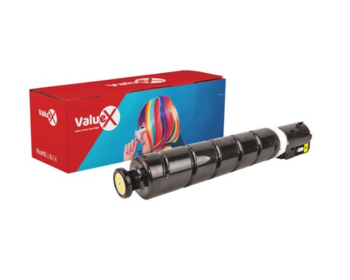ValueX Canon EXV55Y Yellow Remanufactured Toner Cartridge 18k pages - 2185C002