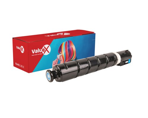 ValueX Canon EXV55C Cyan Remanufactured Toner Cartridge 18k pages - 2183C002