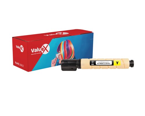 ValueX Canon EXV47Y Yellow Remanufactured Toner Cartridge 21.5k pages - 8519B002