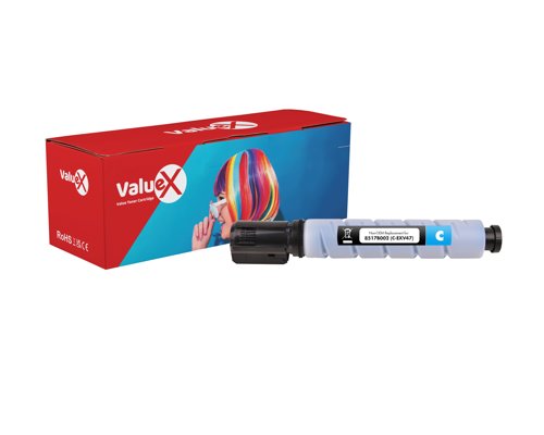 ValueX Canon EXV47C Cyan Remanufactured Toner Cartridge 21.5k pages - 8517B002