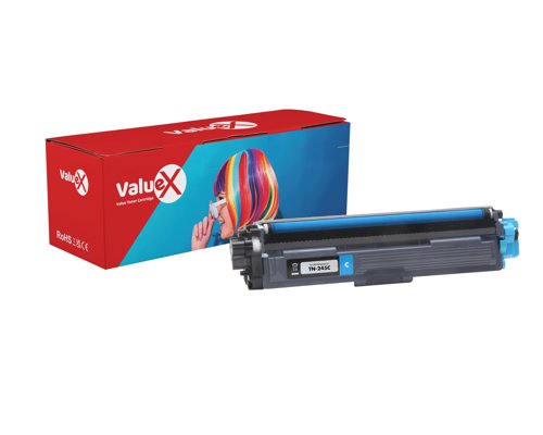 ValueX Brother Cyan Remanufactured Toner Cartridge 2.2k pages - TN245C