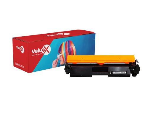ValueX HP 26A Black Standard Capacity Remanufactured Toner Cartridge 3.1K pages - CF226A