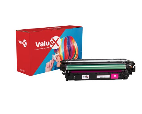 ValueX HP 646A Yellow Standard Capacity Remanufactured Toner Cartridge 12.5k pages - CF032A