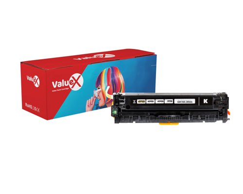 ValueX HP 507A Magenta Standard Capacity Remanufactured Toner Cartridge 6k pages - CE403A
