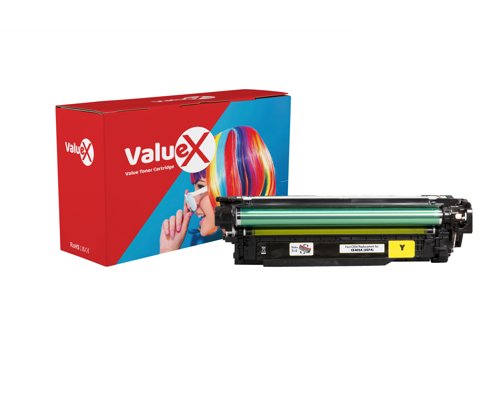 ValueX HP 507A Cyan Standard Capacity Remanufactured Toner Cartridge 6k pages - CE401A