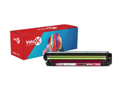 ValueX HP 651A Yellow Standard Capacity Remanufactured Toner Cartridge 7.5k pages - CE342A
