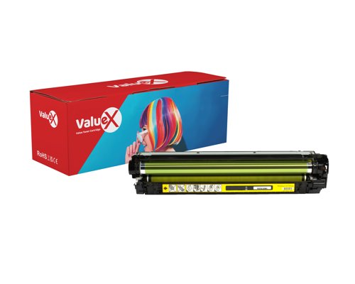 ValueX HP 651A Cyan Standard Capacity Remanufactured Toner Cartridge 7.5k pages - CE341A