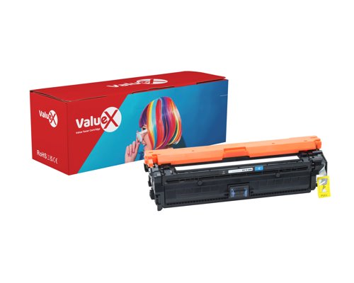 ValueX HP 651A Black Standard Capacity Remanufactured Toner Cartridge 6.5k pages - CE340A