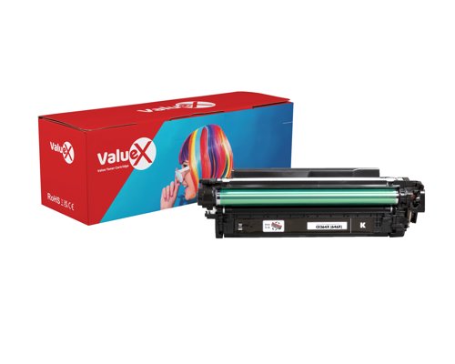 ValueX HP 648A Magenta Standard Capacity Remanufactured Toner Cartridge 11k pages - CE263A