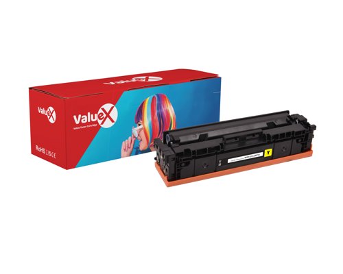 ValueX HP 207X Yellow High Yield Compatible New Build Toner Cartridge 2.45K pages - W2212X