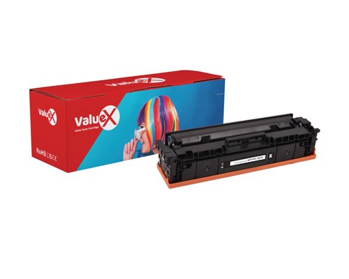 ValueX HP 207X Black High Yield Compatible New Build Toner Cartridge 3.15K pages - W2210X