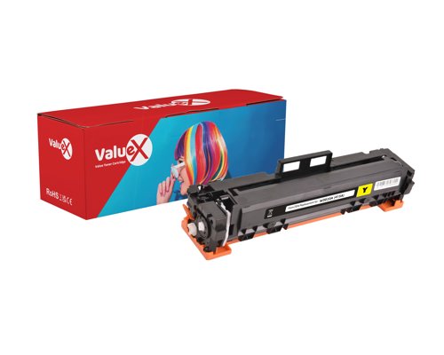 ValueX HP 415A Yellow Standard Capacity Compatible New Build Toner Cartridge 2.1k pages - W2032A