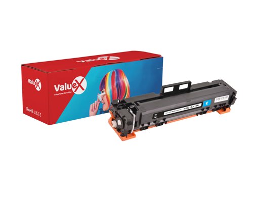 ValueX HP 415A Cyan Standard Capacity Compatible New Build Toner Cartridge 2.1k pages - W2031A