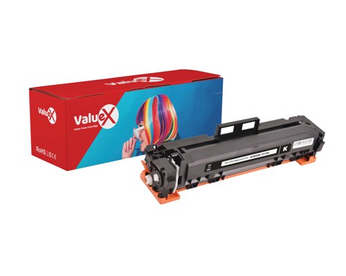 ValueX HP 415A Black Standard Capacity Compatible New Build Toner Cartridge 2.4k pages - W2030A